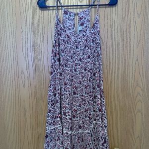 American Eagle Floral Tank Top Shift Dress